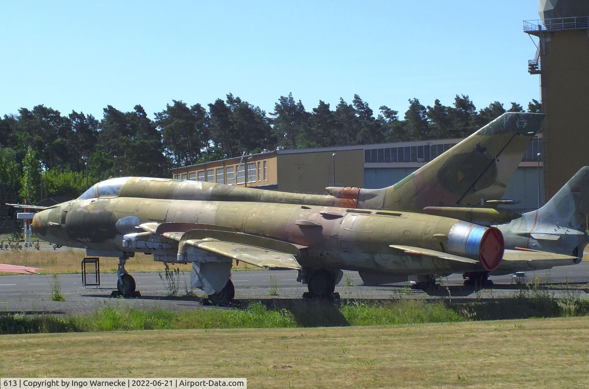 613, Sukhoi Su-22M-4 C/N 25018, Sukhoi Su-22M-4 FITTER-K at the MHM Berlin-Gatow (aka Luftwaffenmuseum, German Air Force Museum)