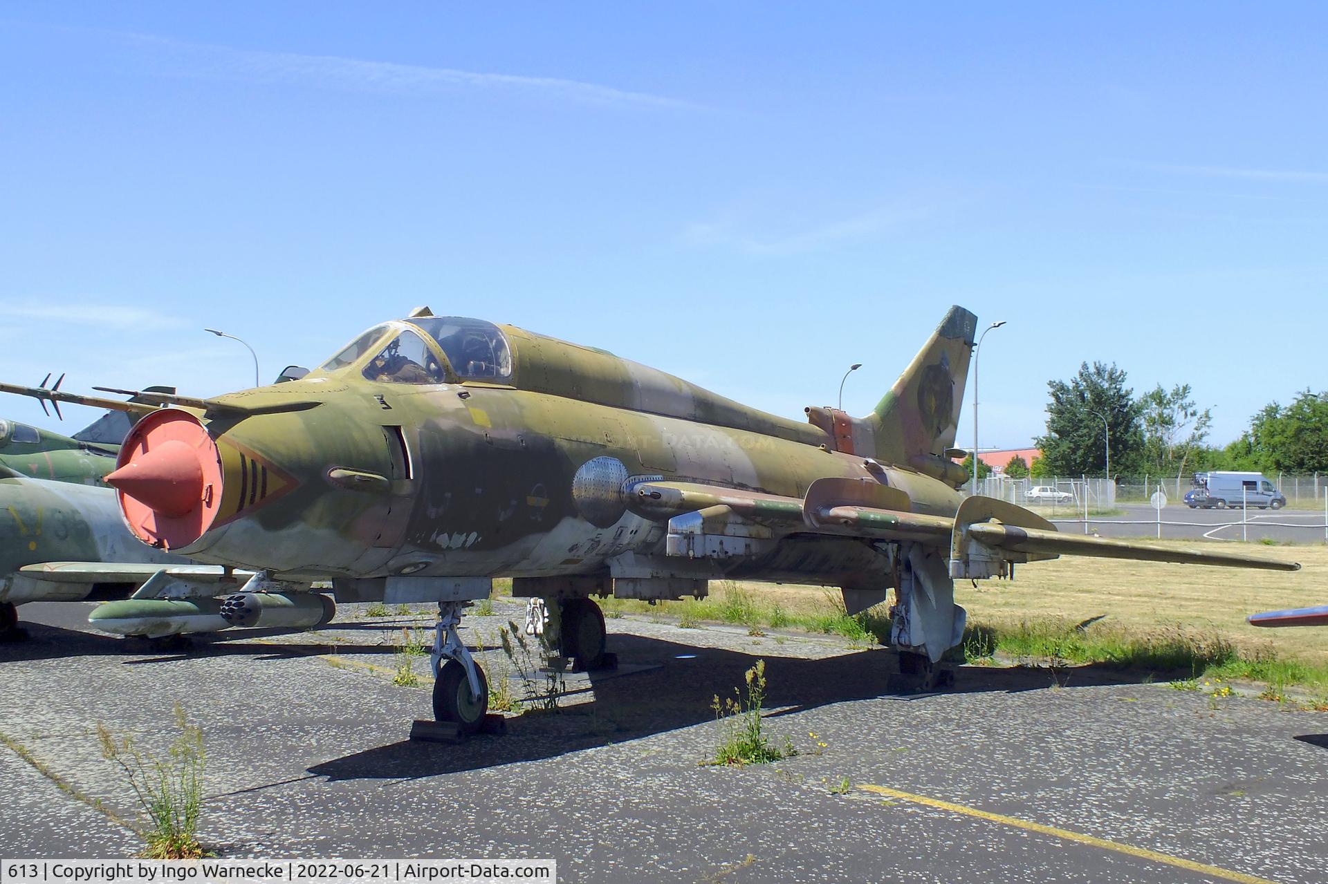 613, Sukhoi Su-22M-4 C/N 25018, Sukhoi Su-22M-4 FITTER-K at the MHM Berlin-Gatow (aka Luftwaffenmuseum, German Air Force Museum)