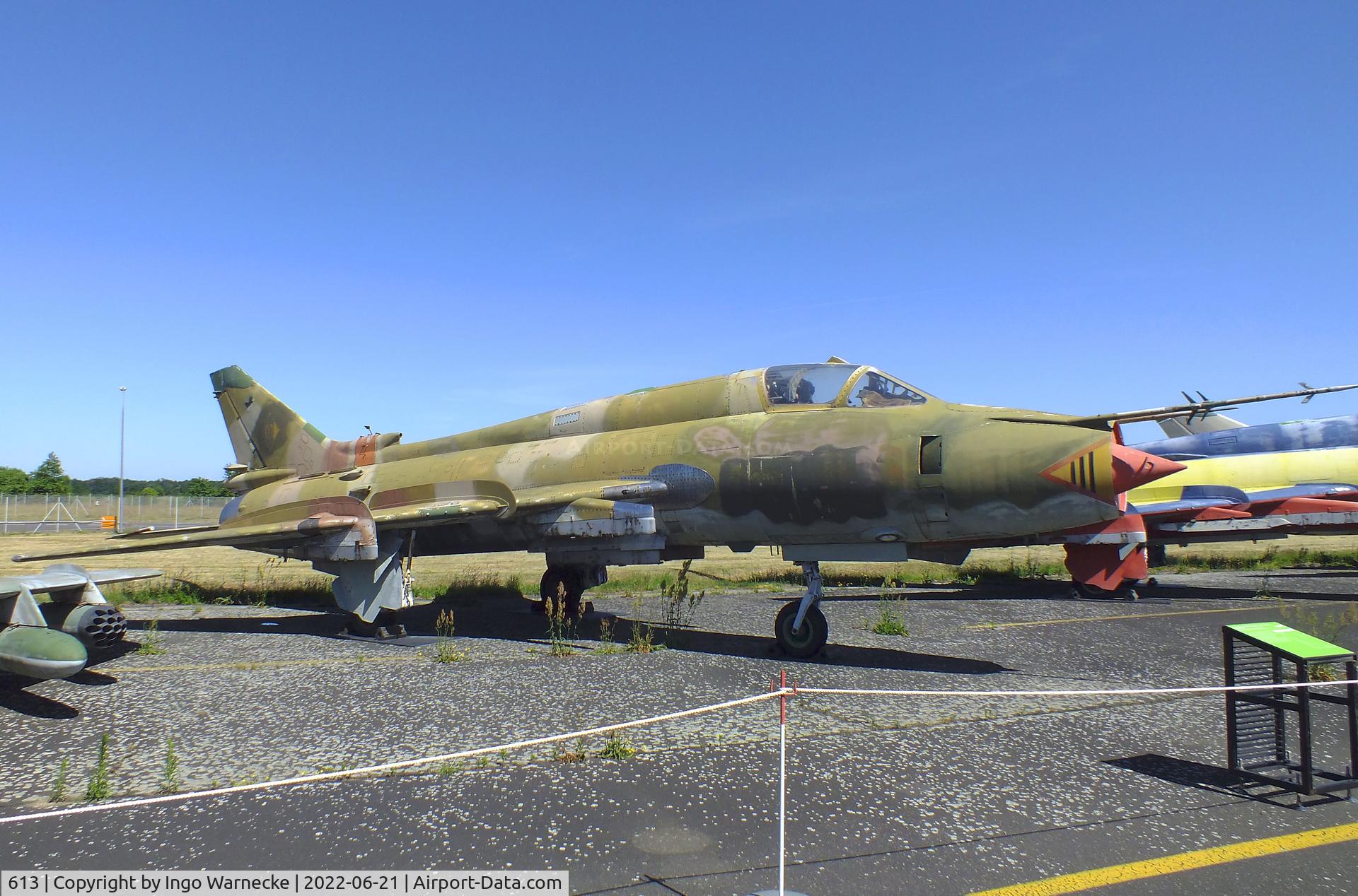 613, Sukhoi Su-22M-4 C/N 25018, Sukhoi Su-22M-4 FITTER-K at the MHM Berlin-Gatow (aka Luftwaffenmuseum, German Air Force Museum)