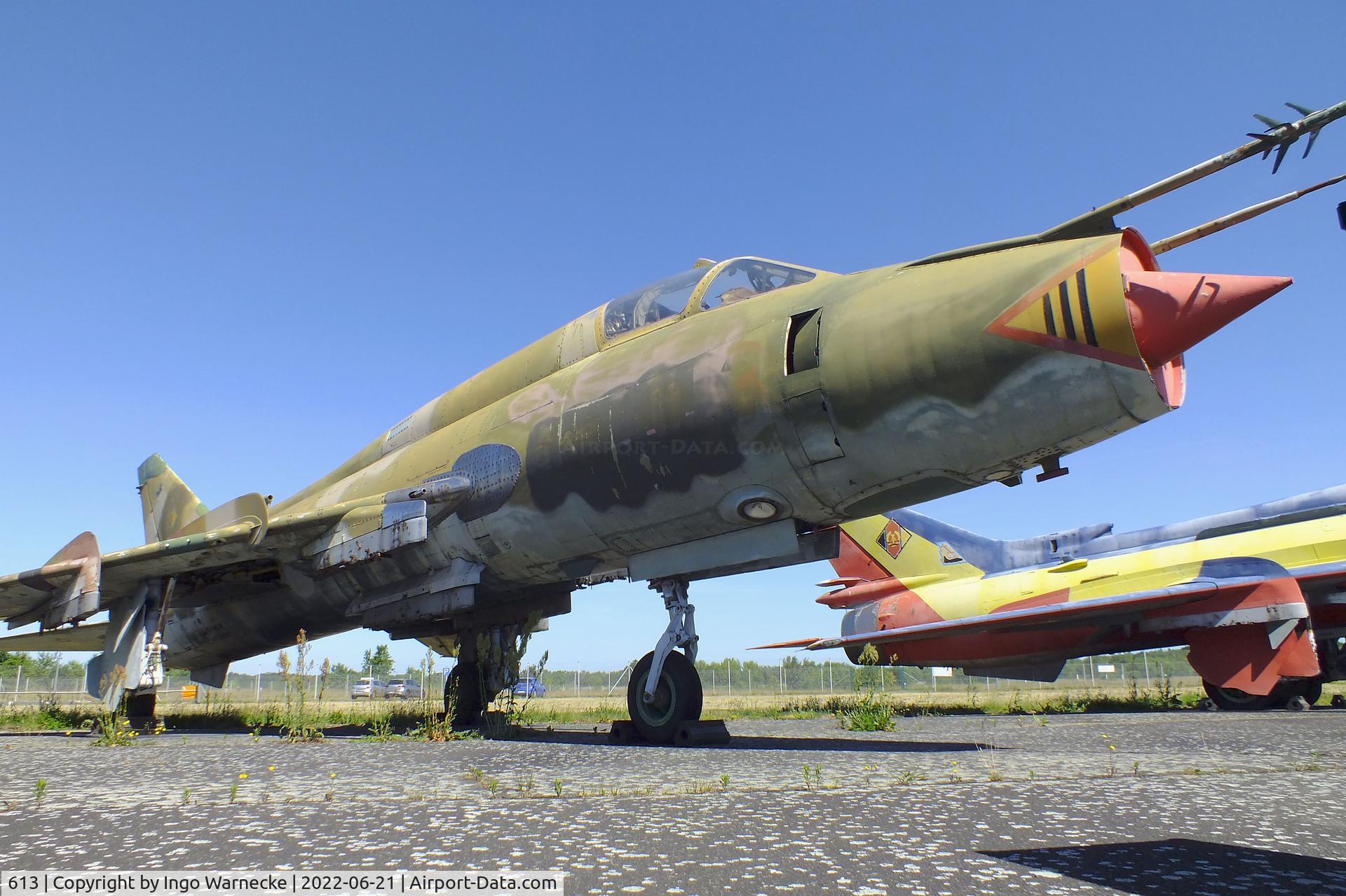 613, Sukhoi Su-22M-4 C/N 25018, Sukhoi Su-22M-4 FITTER-K at the MHM Berlin-Gatow (aka Luftwaffenmuseum, German Air Force Museum)