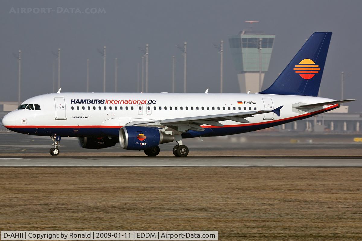 D-AHII, 2008 Airbus A319-111 C/N 3403, at muc