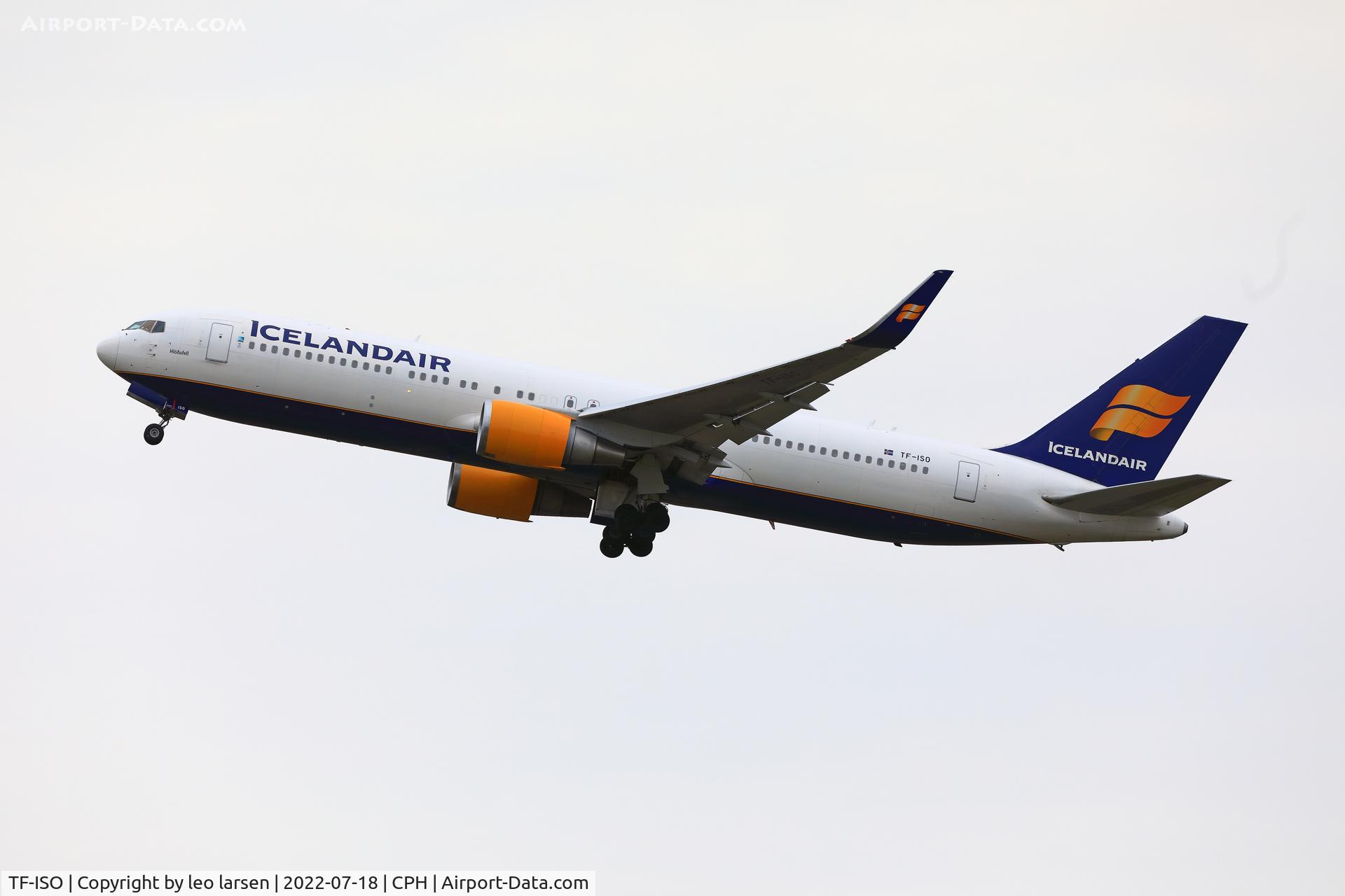 TF-ISO, 2000 Boeing 767-319 C/N 29388, Copenhagen 18.7.2022