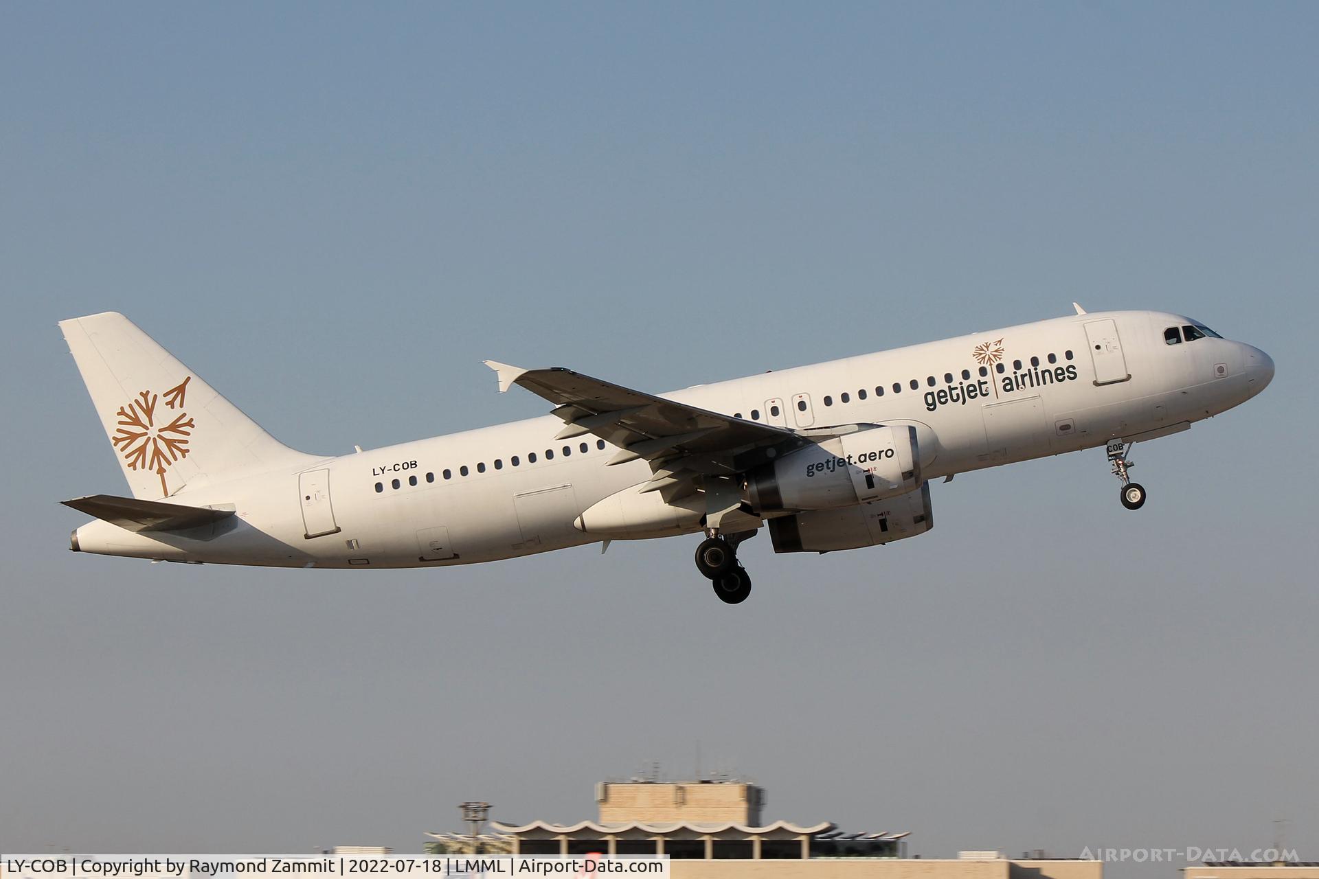 LY-COB, 1998 Airbus A320-232 C/N 928, A320 LY-COB Getjets
