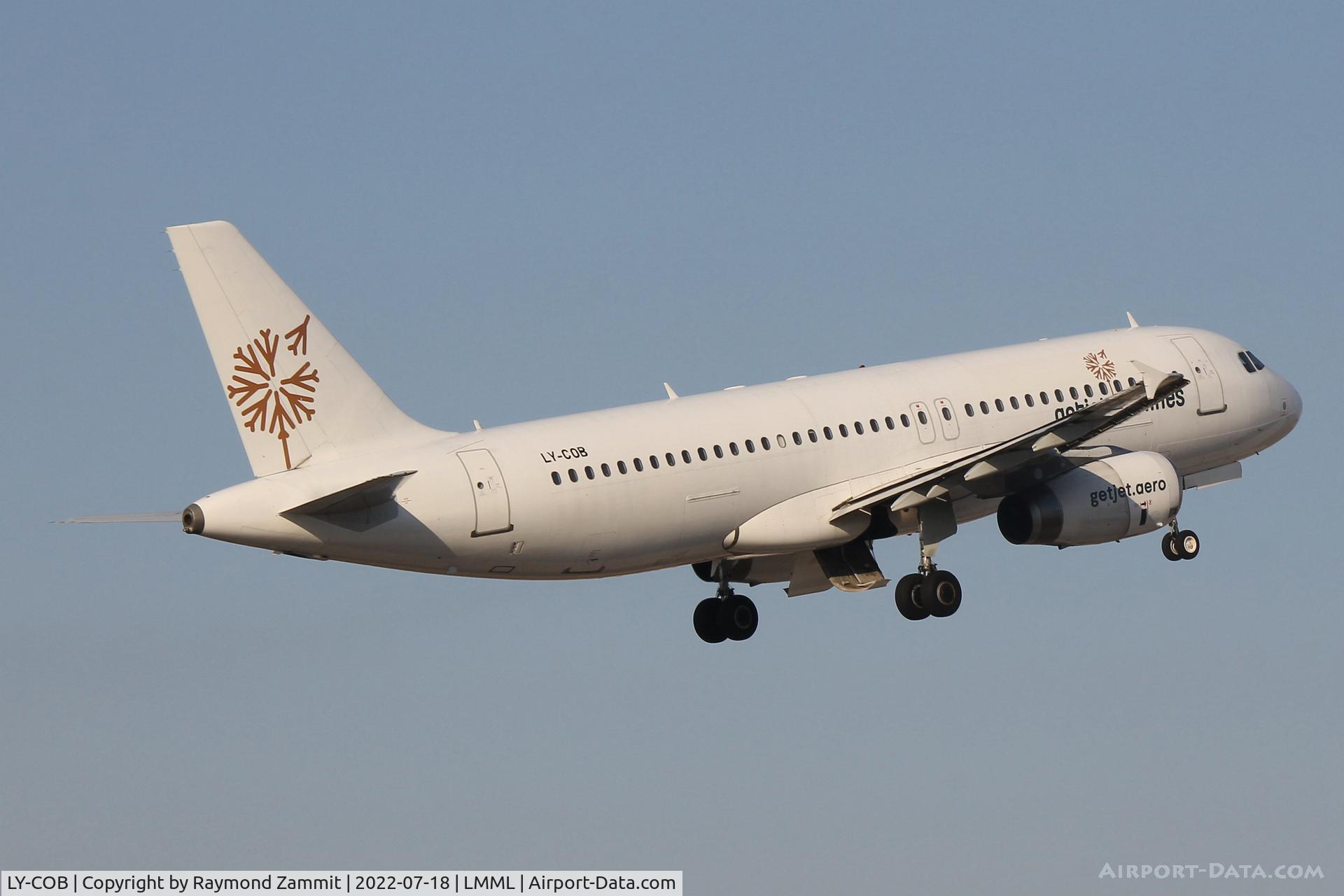 LY-COB, 1998 Airbus A320-232 C/N 928, A320 LY-COB Getjets
