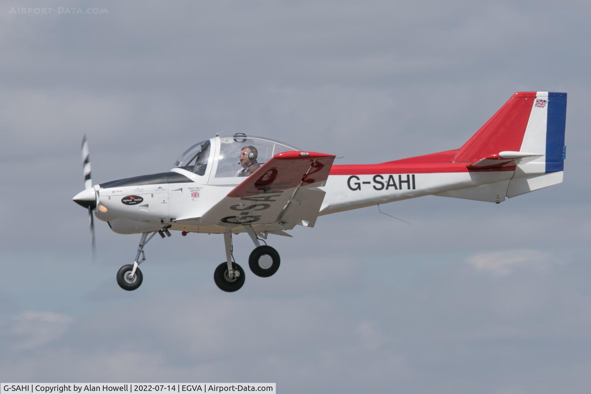 G-SAHI, 1981 Trago Mills SAH 1 C/N 001, Finals for static display at RIAT 2022