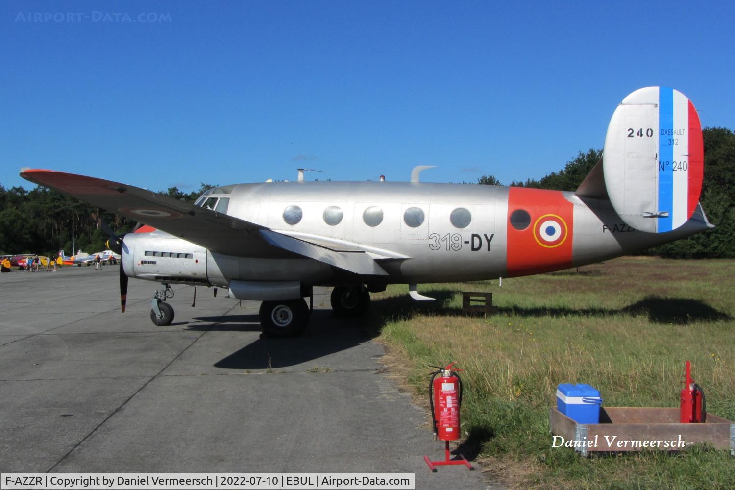 F-AZZR, 1953 Dassault MD-312 Flamant C/N 240, At Ursel Avia 2022.