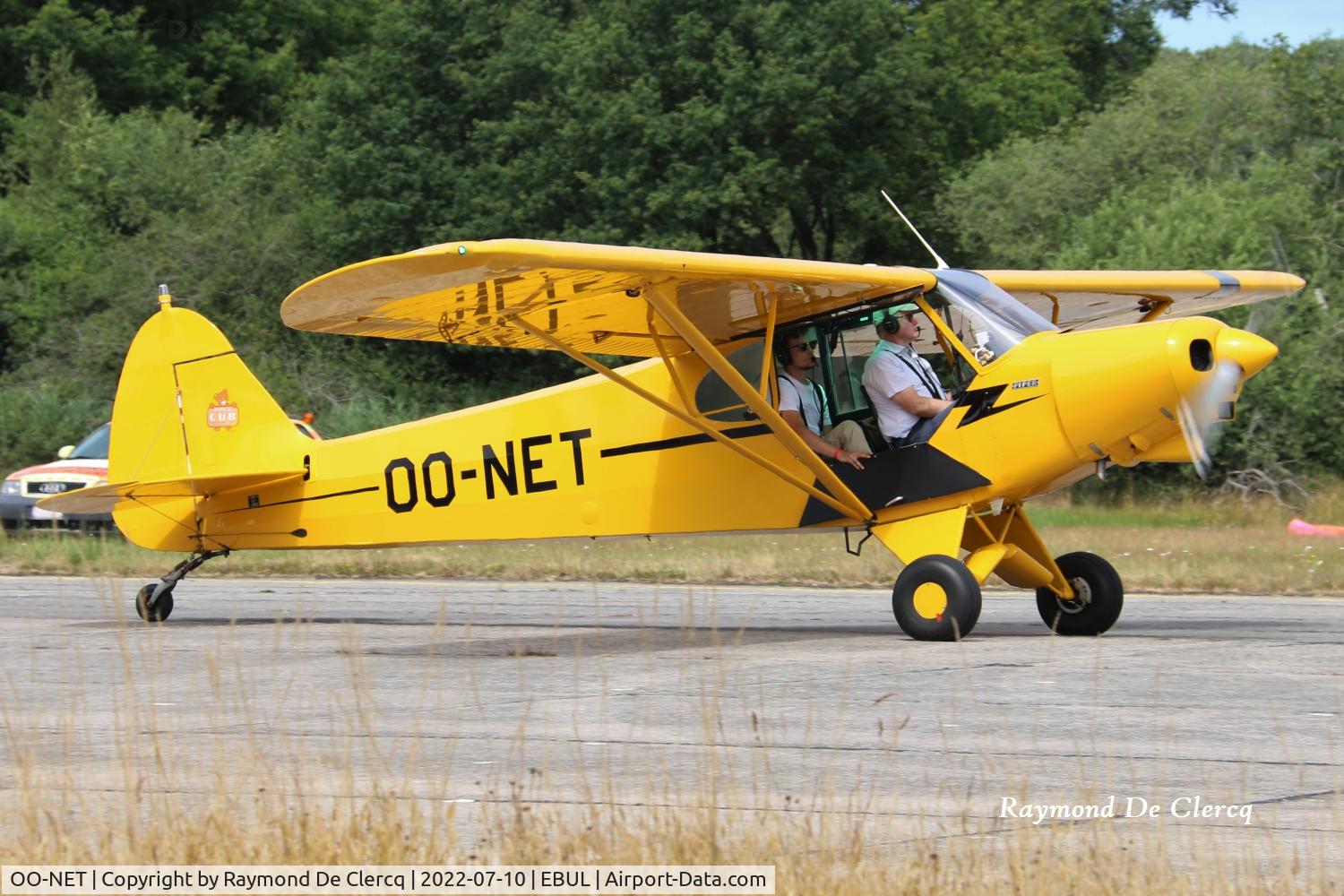 OO-NET, 1994 Piper PA-18-150 Super Cub C/N 1809108, At Ursel Avia 2022.