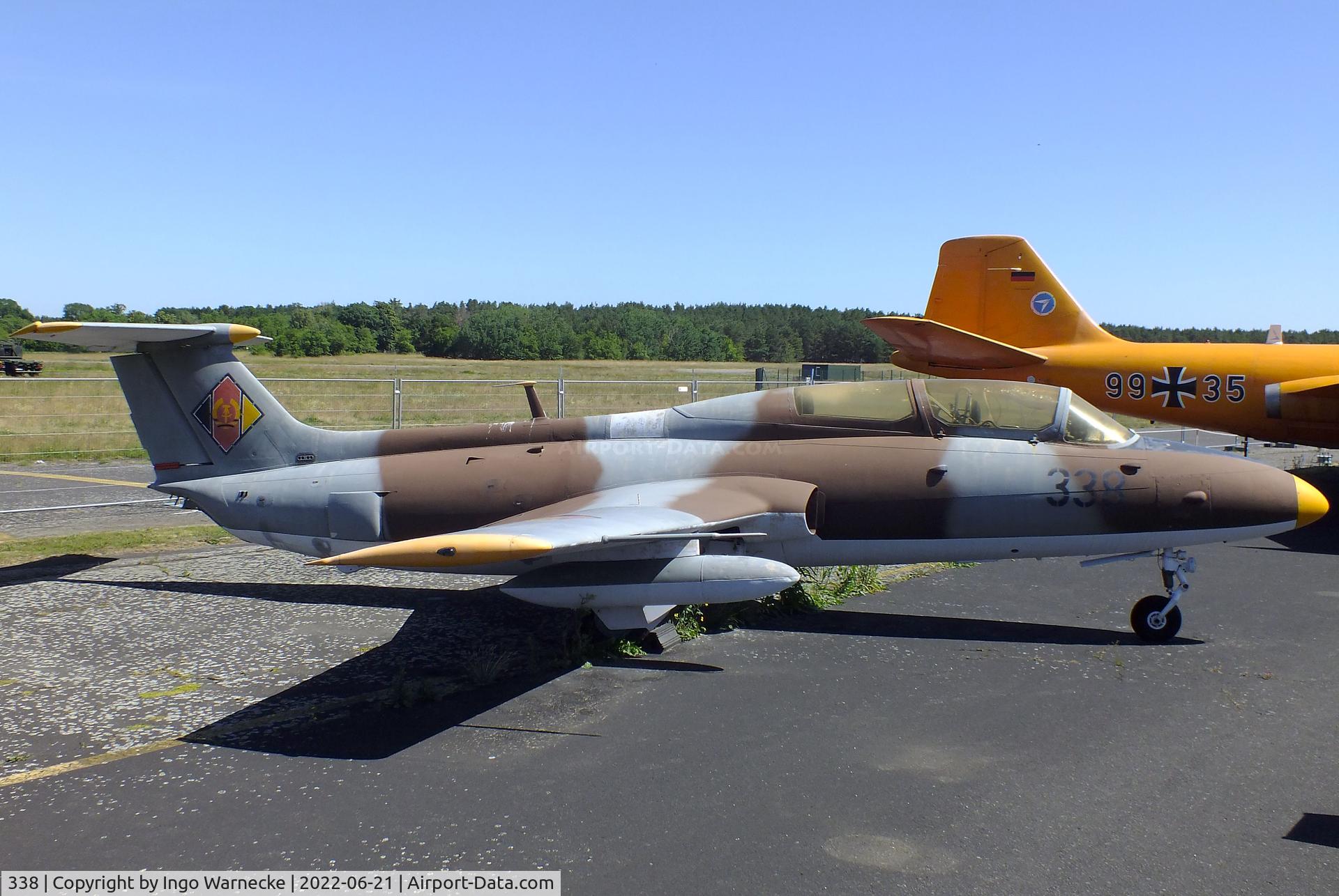 338, 1965 Aero L-29 Delfin C/N 591525, Aero L-29 Delfin MAYA at the MHM Berlin-Gatow (aka Luftwaffenmuseum, German Air Force Museum)