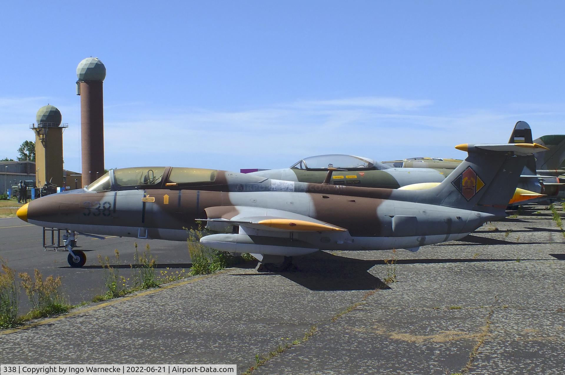338, 1965 Aero L-29 Delfin C/N 591525, Aero L-29 Delfin MAYA at the MHM Berlin-Gatow (aka Luftwaffenmuseum, German Air Force Museum)