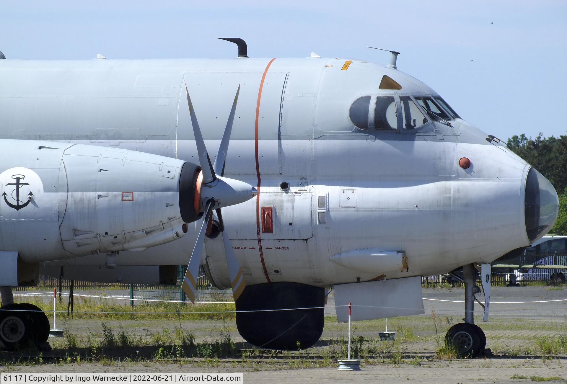 61 17, Breguet 1150 Atlantic C/N 34, Breguet Br.1150 Atlantic (ELINT-Version) at the MHM Berlin-Gatow (aka Luftwaffenmuseum, German Air Force Museum)