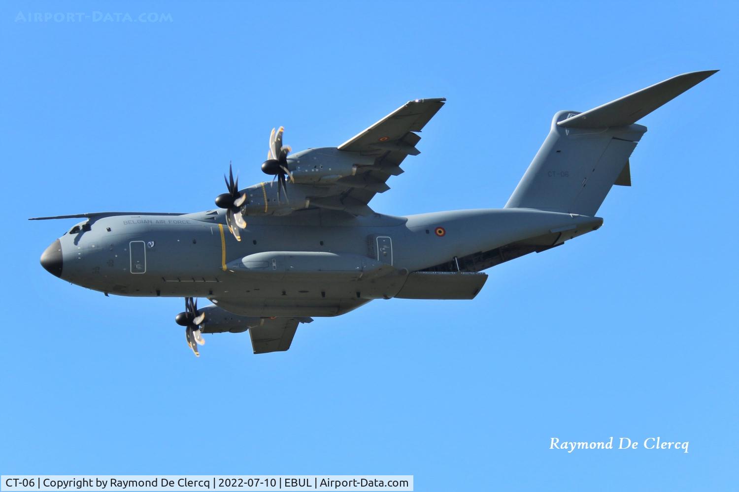 CT-06, 2021 Airbus A400M-180 Atlas C/N 117, At Ursel Avia 2022.