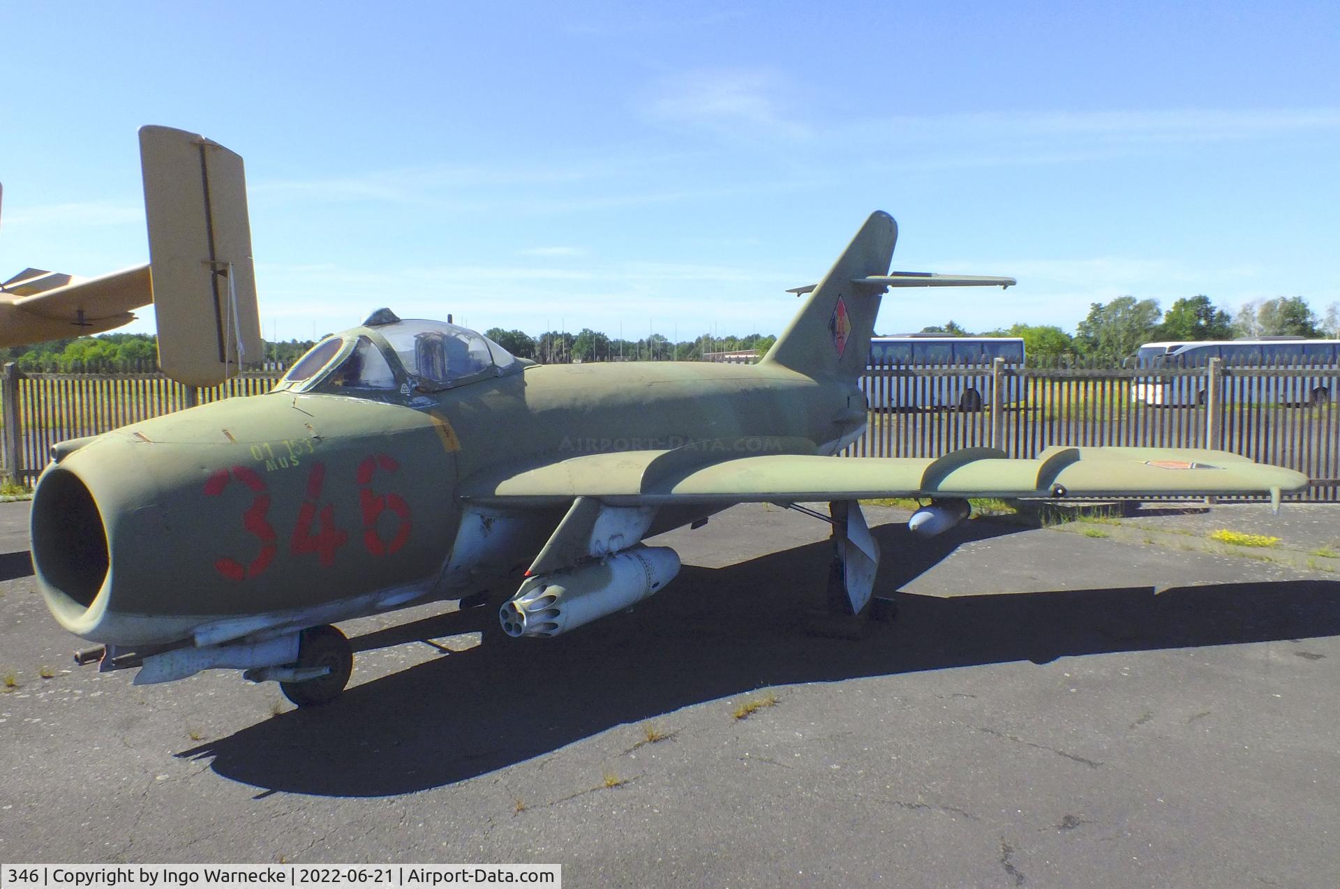 346, PZL-Mielec Lim-5 (MiG-17F) C/N 1C0723, PZL-Mielec Lim-5 (MiG-17F) FRESCO-C at the MHM Berlin-Gatow (aka Luftwaffenmuseum, German Air Force Museum)