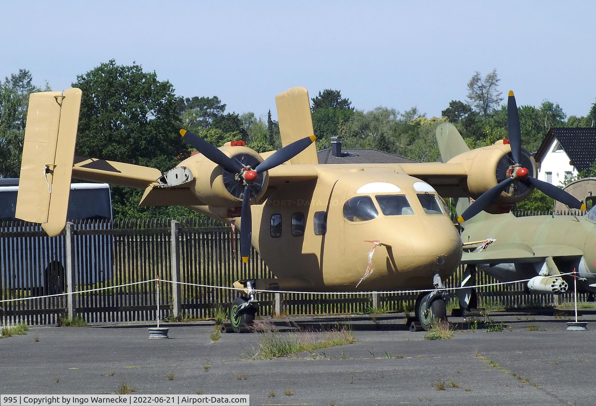 995, 1966 Antonov An-14A C/N 601005, Antonov An-14A CLOD (minus outer wings) at the MHM Berlin-Gatow (aka Luftwaffenmuseum, German Air Force Museum)