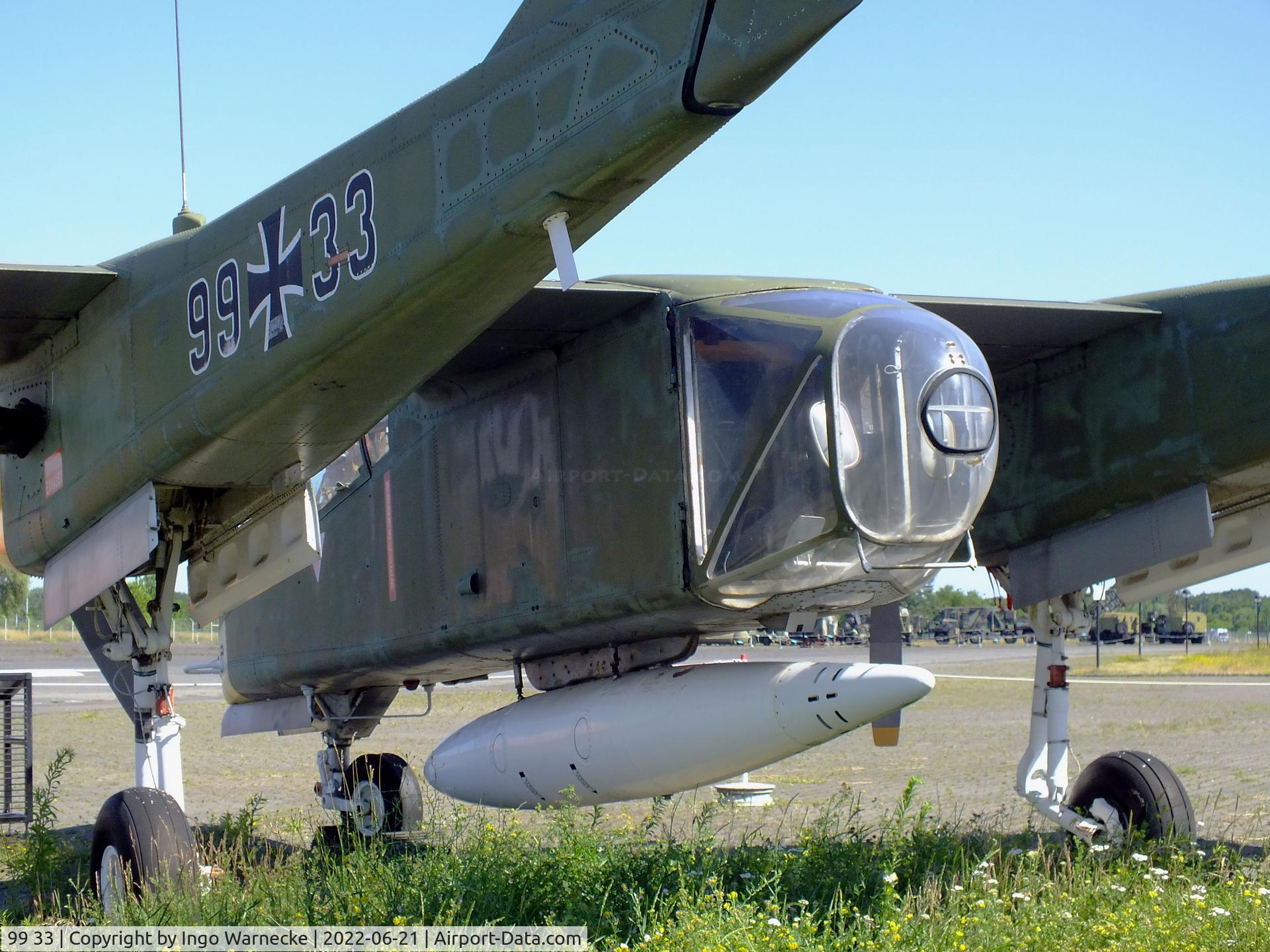 99 33, 1971 North American OV-10B Bronco C/N 338-18, North American OV-10B Bronco at the MHM Berlin-Gatow (aka Luftwaffenmuseum, German Air Force Museum)