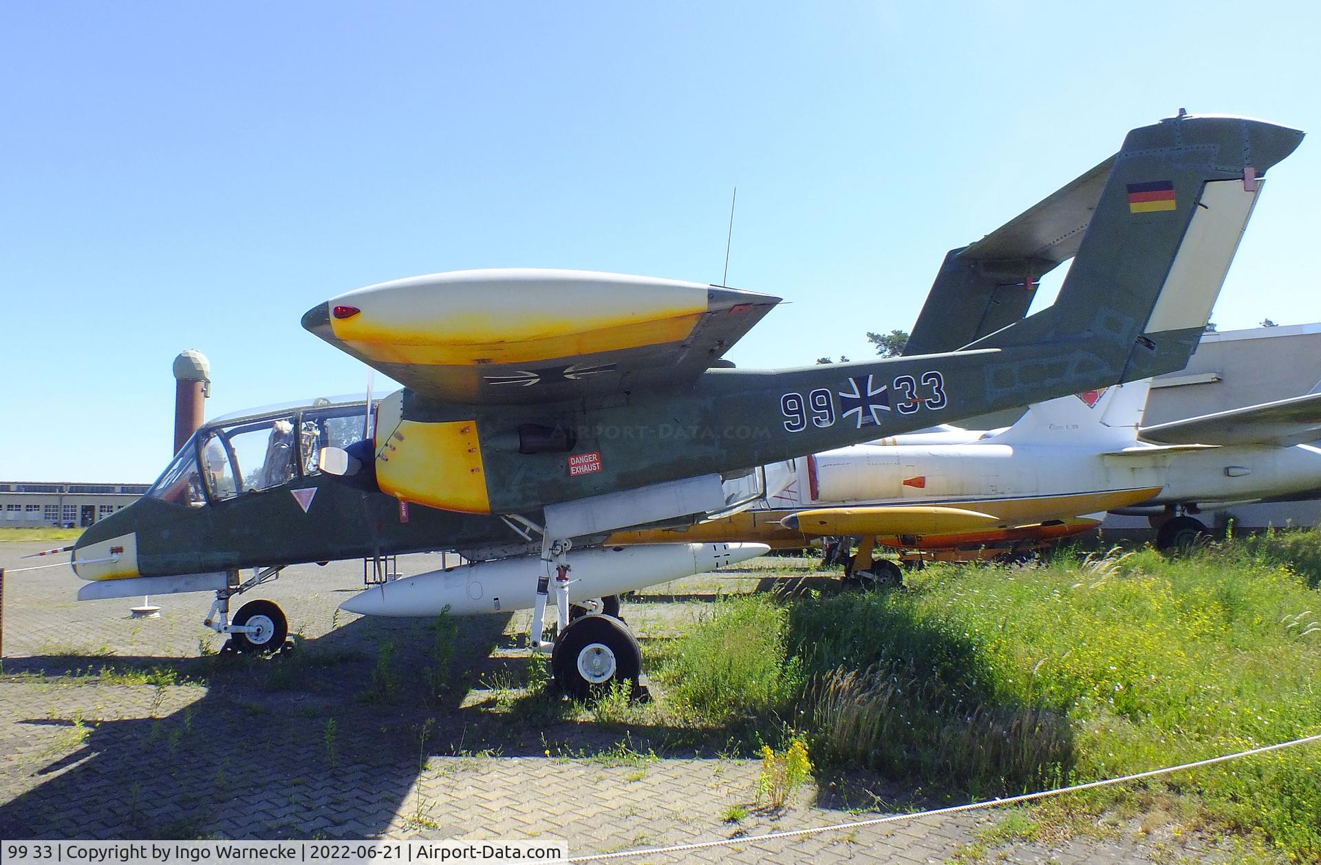 99 33, 1971 North American OV-10B Bronco C/N 338-18, North American OV-10B Bronco at the MHM Berlin-Gatow (aka Luftwaffenmuseum, German Air Force Museum)