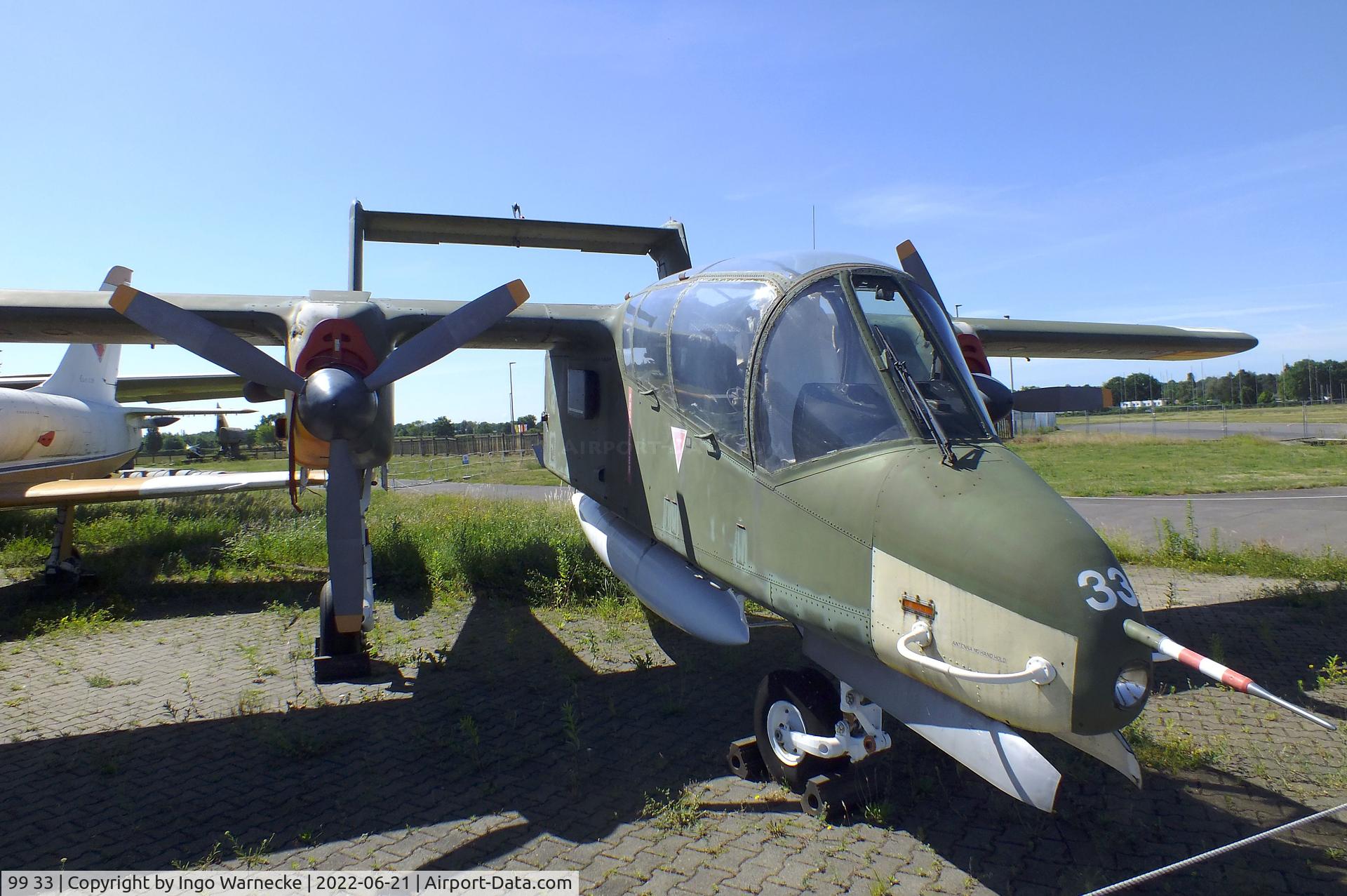 99 33, 1971 North American OV-10B Bronco C/N 338-18, North American OV-10B Bronco at the MHM Berlin-Gatow (aka Luftwaffenmuseum, German Air Force Museum)