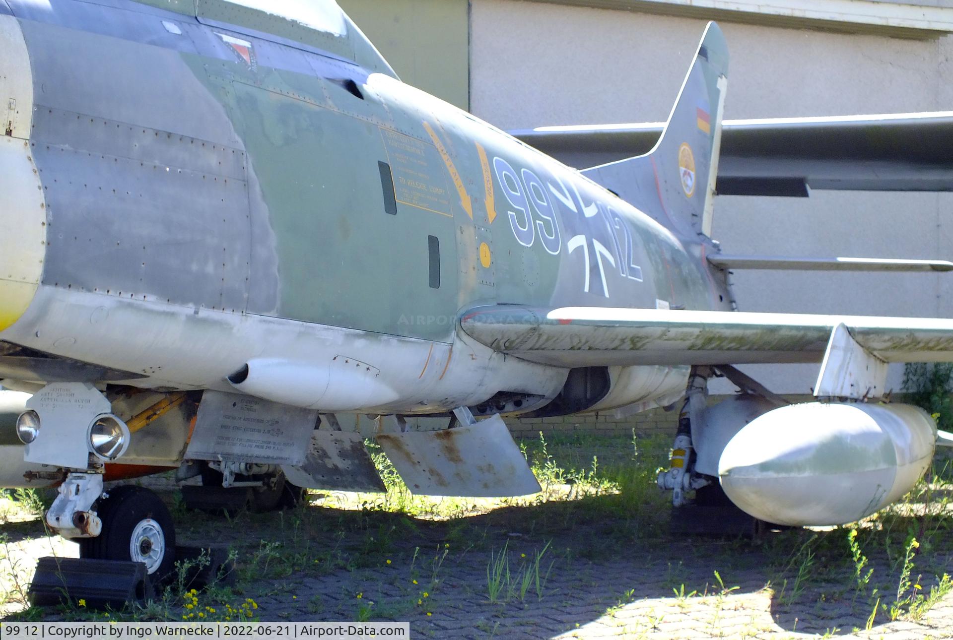 99 12, Fiat G-91R/3 C/N D554, FIAT G.91R/3 at the MHM Berlin-Gatow (aka Luftwaffenmuseum, German Air Force Museum)