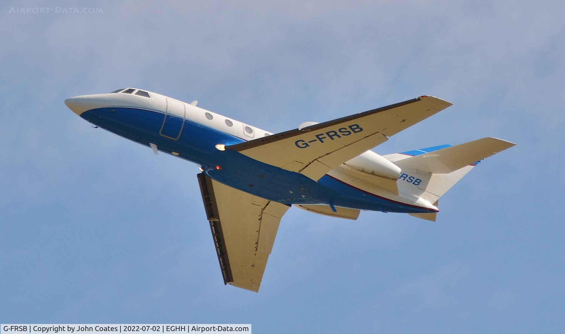 G-FRSB, 1978 Dassault Falcon 20F C/N 382, Departing its home base for a regular sortie