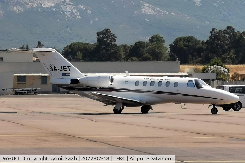 9A-JET, 2004 Cessna 525A CitationJet CJ2 C/N 525A-0202, Parked