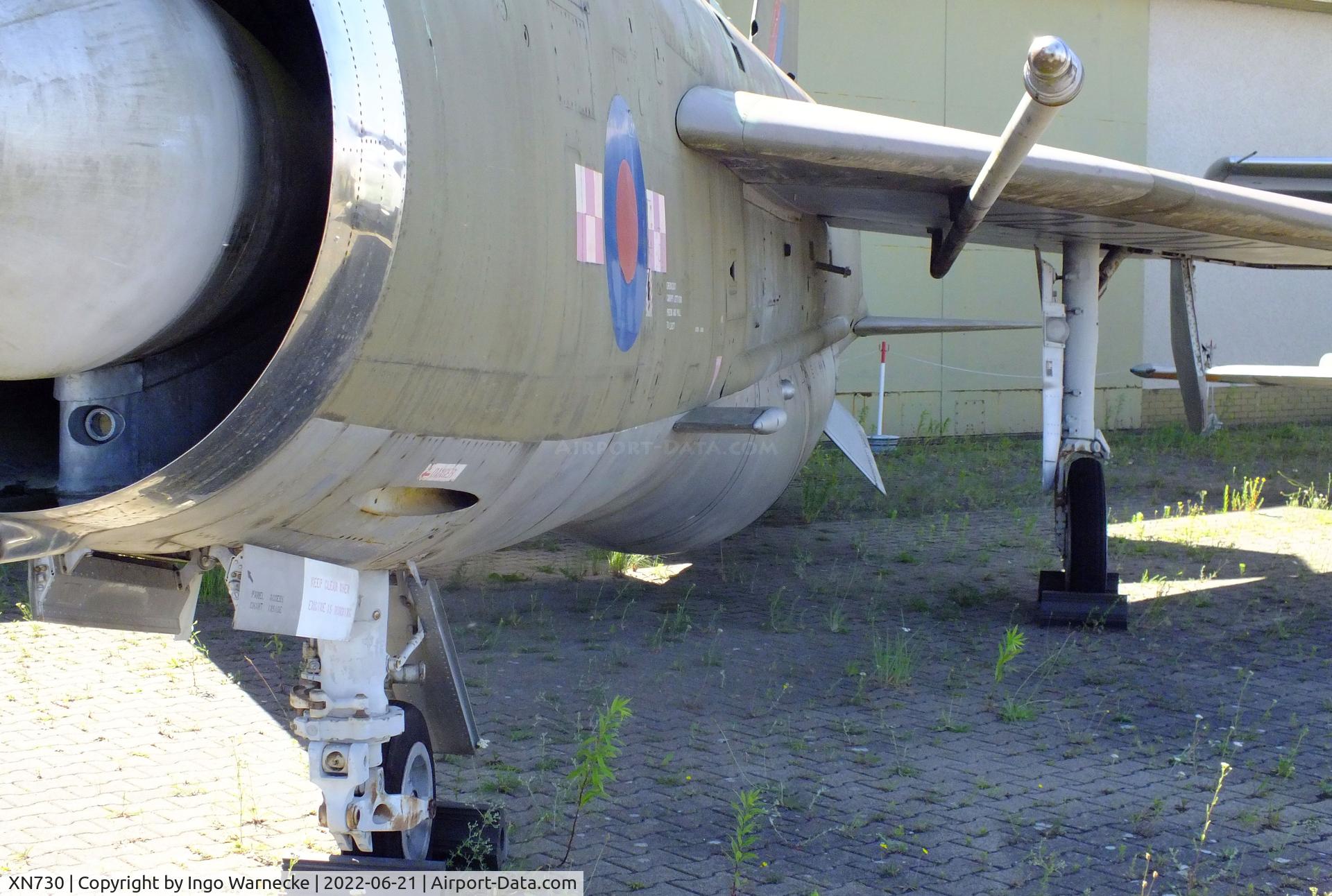 XN730, English Electric Lightning F.2A C/N 95107, English Electric (BAC) Lightning F2A at the MHM Berlin-Gatow (aka Luftwaffenmuseum, German Air Force Museum)