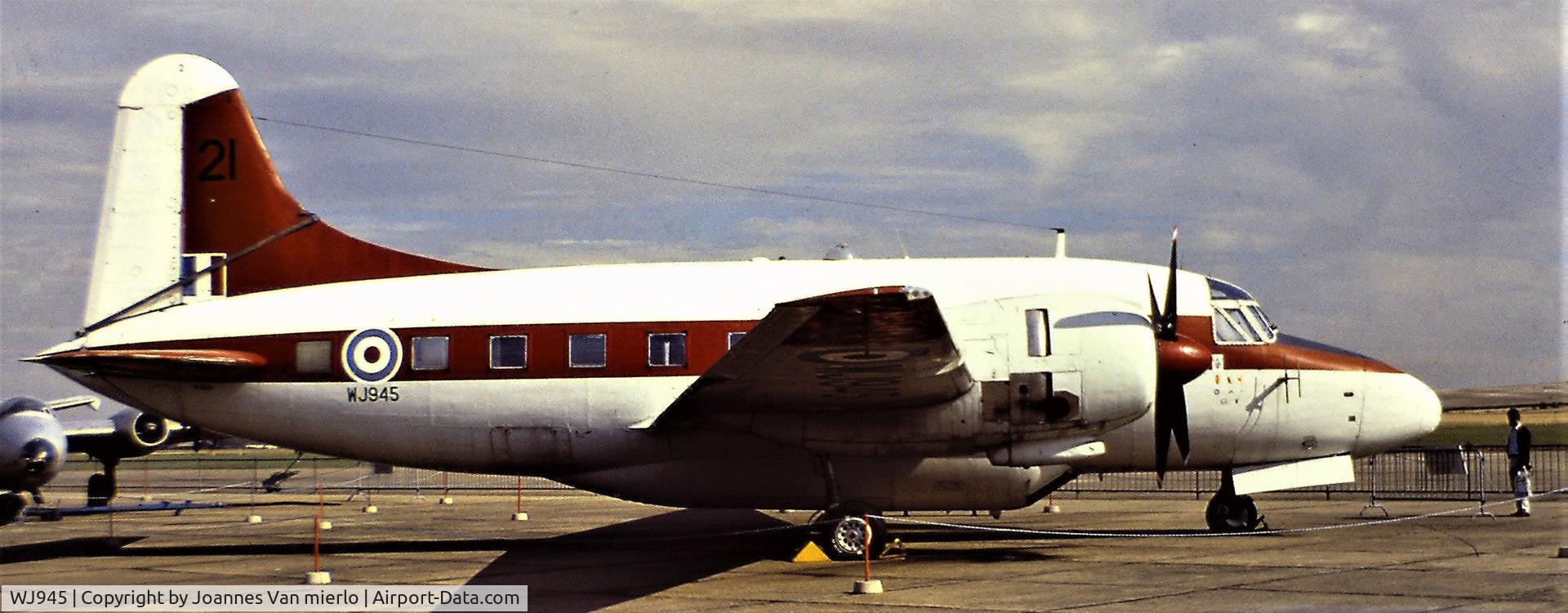 WJ945, 1953 Vickers Varsity T.1 C/N 619, Slide scan