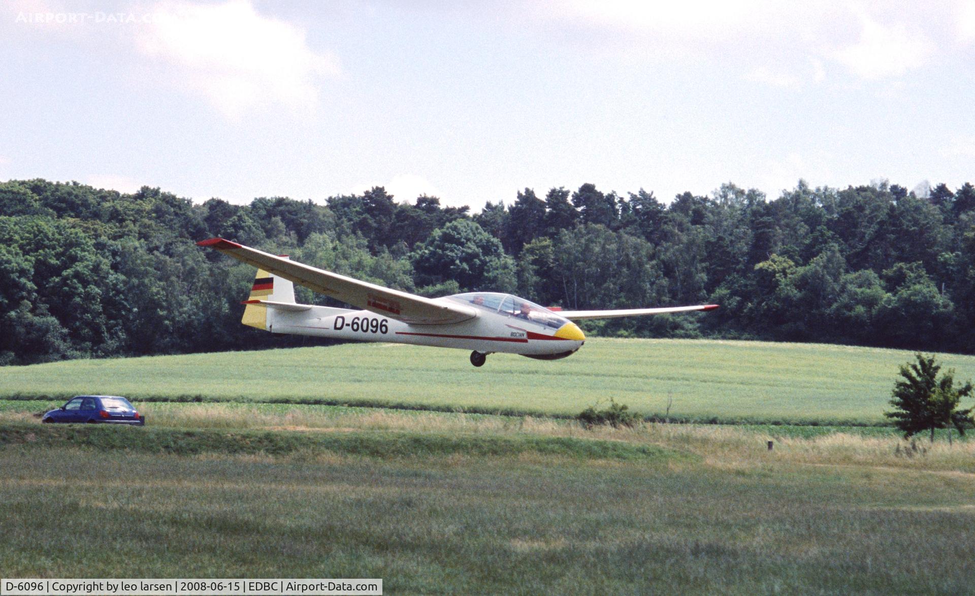 D-6096, 1970 PZL-Bielsko SZD-9bis Bocian 1E C/N P-484, Ballenstedt 15.6.2008