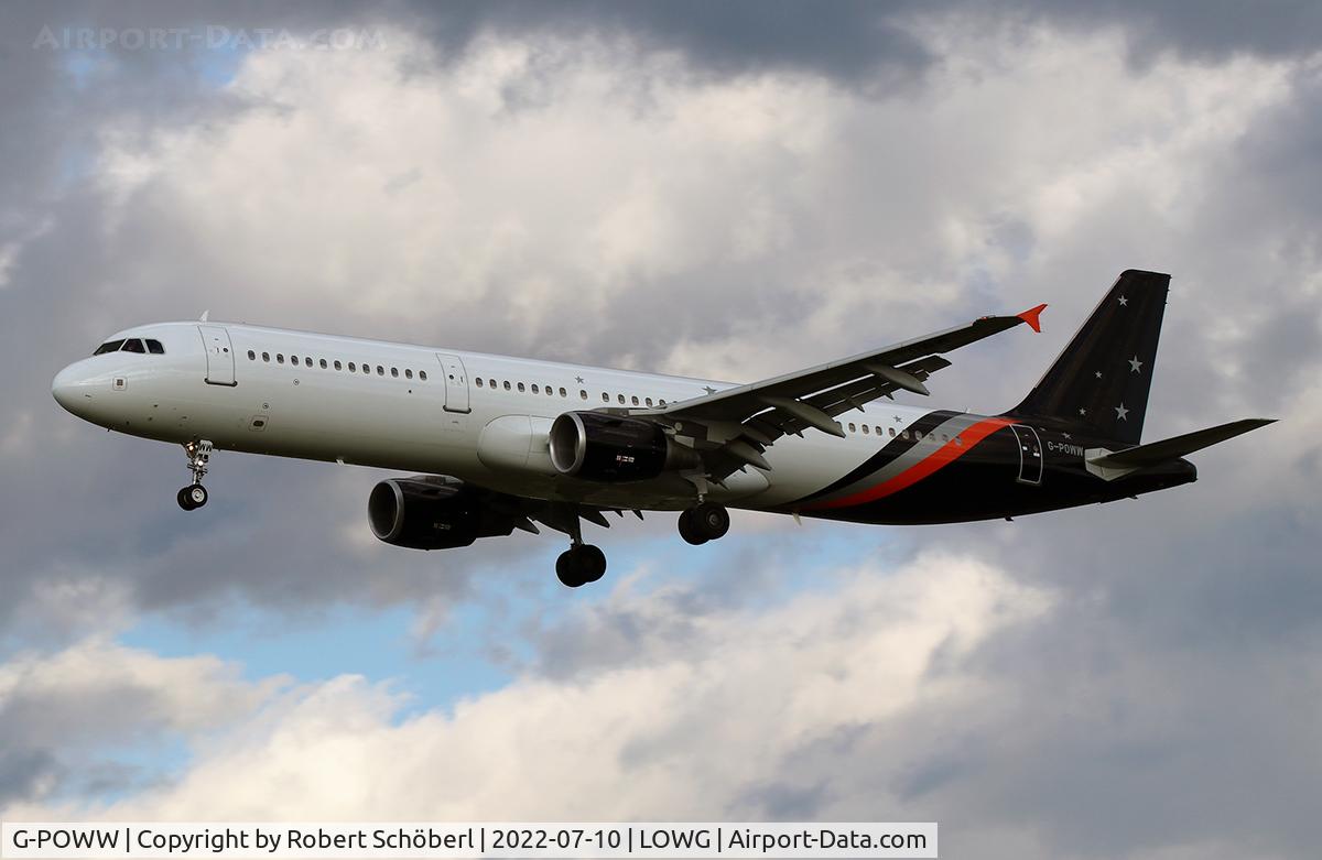G-POWW, 2003 Airbus A321-211 C/N 2060, G-POWW @ LOWG 2022
