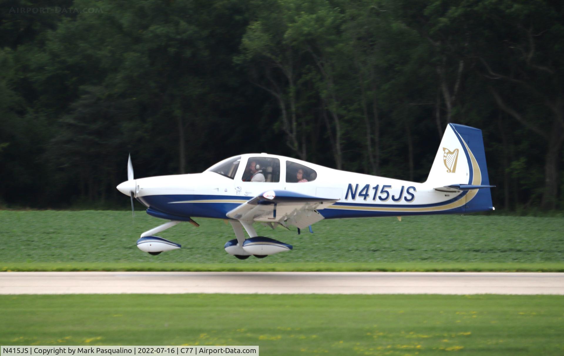 N415JS, 2016 Vans RV-10 C/N 40874, Vans RV-10
