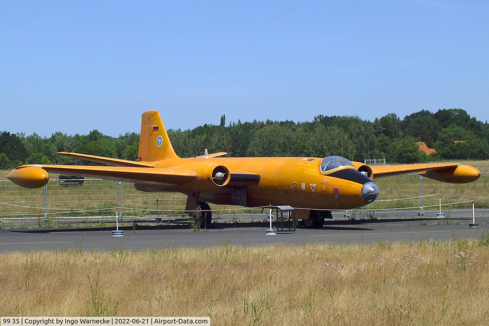 99 35, 1954 English Electric Canberra B.2 C/N R3/EA3/6652, English Electric Canberra B2 at the MHM Berlin-Gatow (aka Luftwaffenmuseum, German Air Force Museum)
