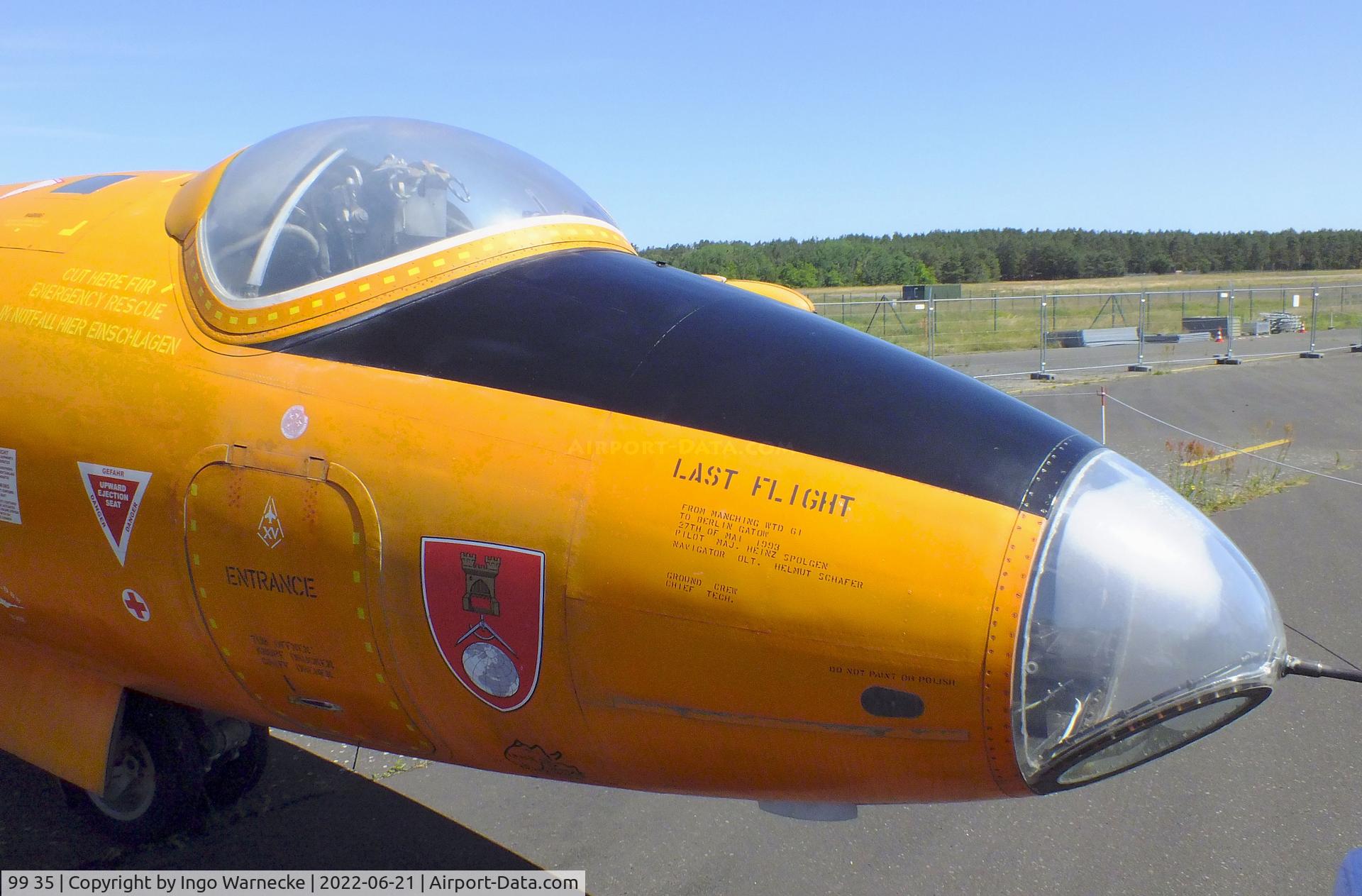 99 35, 1954 English Electric Canberra B.2 C/N R3/EA3/6652, English Electric Canberra B2 at the MHM Berlin-Gatow (aka Luftwaffenmuseum, German Air Force Museum)