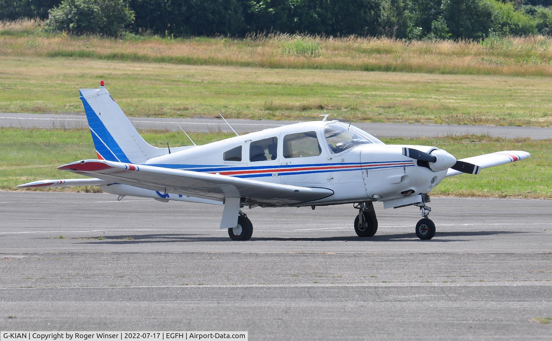 G-KIAN, 1978 Piper PA-28R-201 Cherokee Arrow III C/N 28R-7837022, Visiting Cherokee Arrow III.