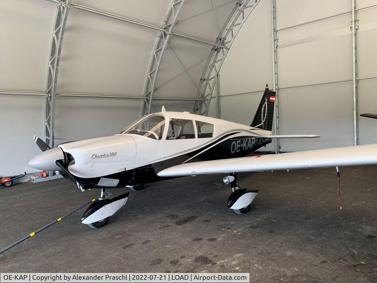 OE-KAP, 1967 Piper PA-28-180 Cherokee C/N 28-4209, New registered OE-KAP