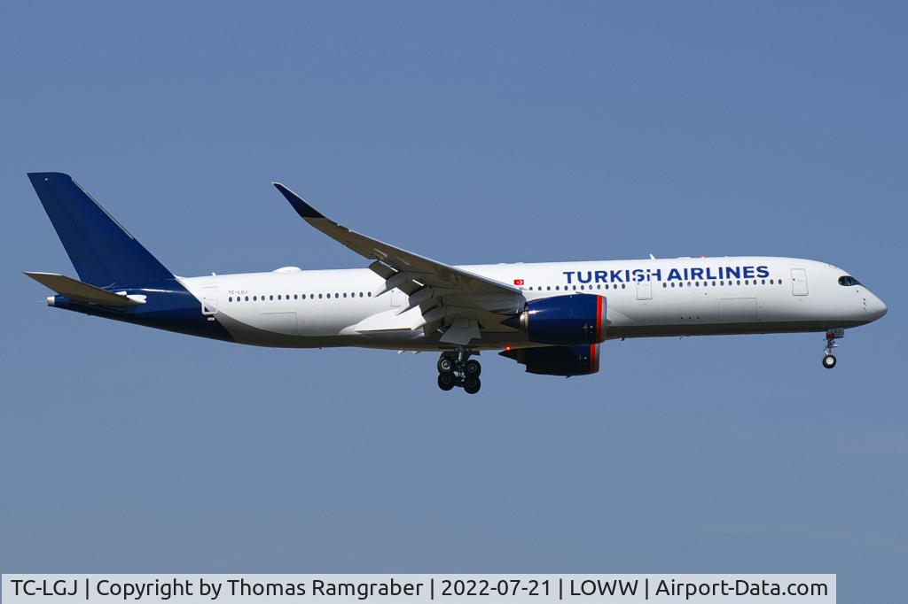 TC-LGJ, 2021 Airbus A350-941 C/N 463, Turkish Airlines Airbus A350-900 ntu by Aeroflot