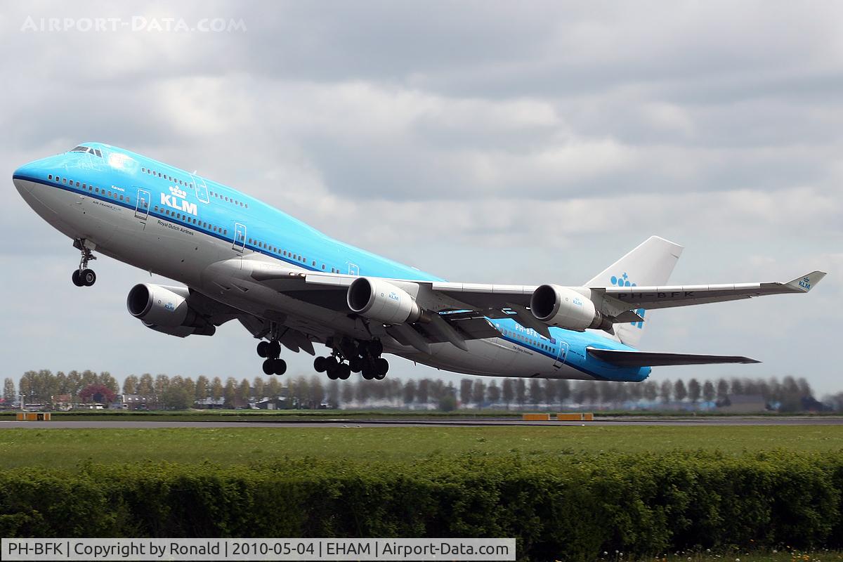 PH-BFK, 1991 Boeing 747-406BC C/N 25087, at spl