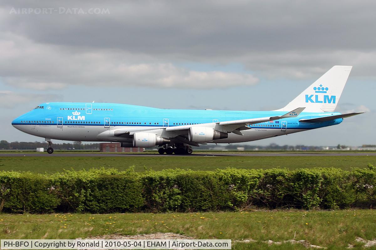 PH-BFO, 1992 Boeing 747-406BC C/N 25413, at spl