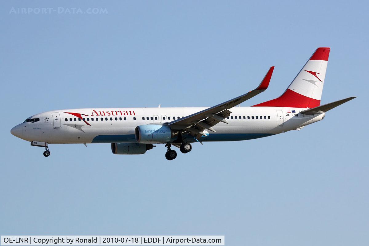 OE-LNR, 2005 Boeing 737-8Z9 C/N 33833, at fra