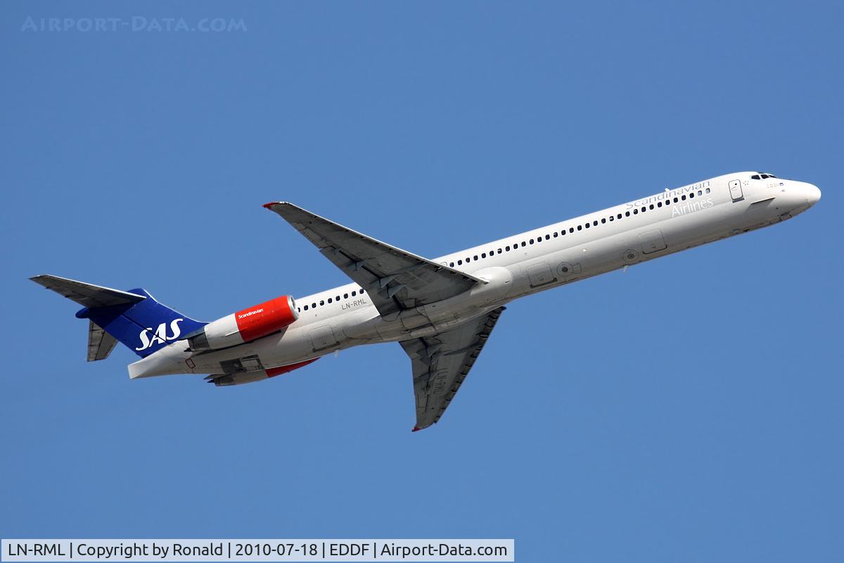LN-RML, 1991 McDonnell Douglas MD-82 (DC-9-82) C/N 53002, at fra