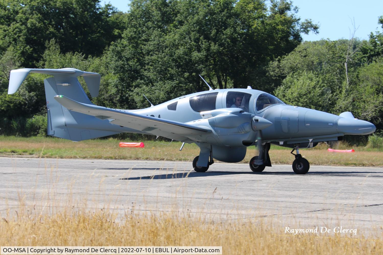 OO-MSA, 2021 Diamond DA-62MPP Survey Star C/N 62.160, At Ursel Avia 2022.