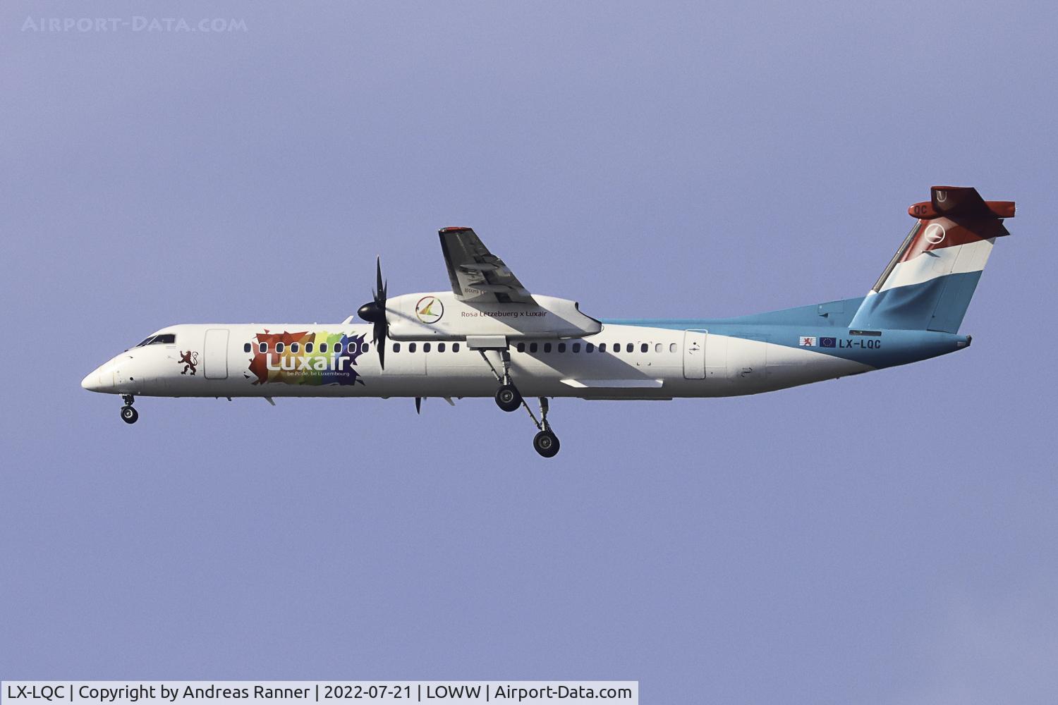 LX-LQC, 2015 De Havilland Canada DHC-8-400Q Dash 8 C/N 4513, Luxair DHC-8