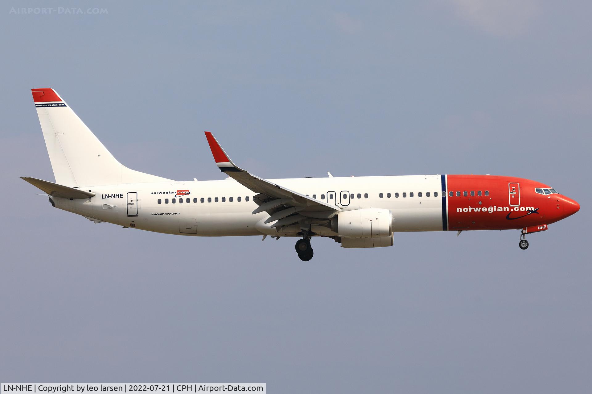 LN-NHE, 2015 Boeing 737-8JP C/N 41136, Copenhagen 21.7.2022