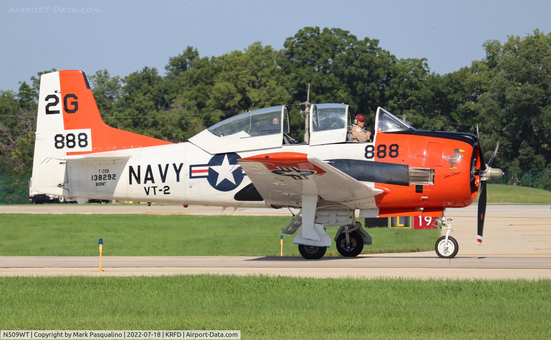 N509WT, North American T-28B Trojan C/N 200-363, North American T-28B