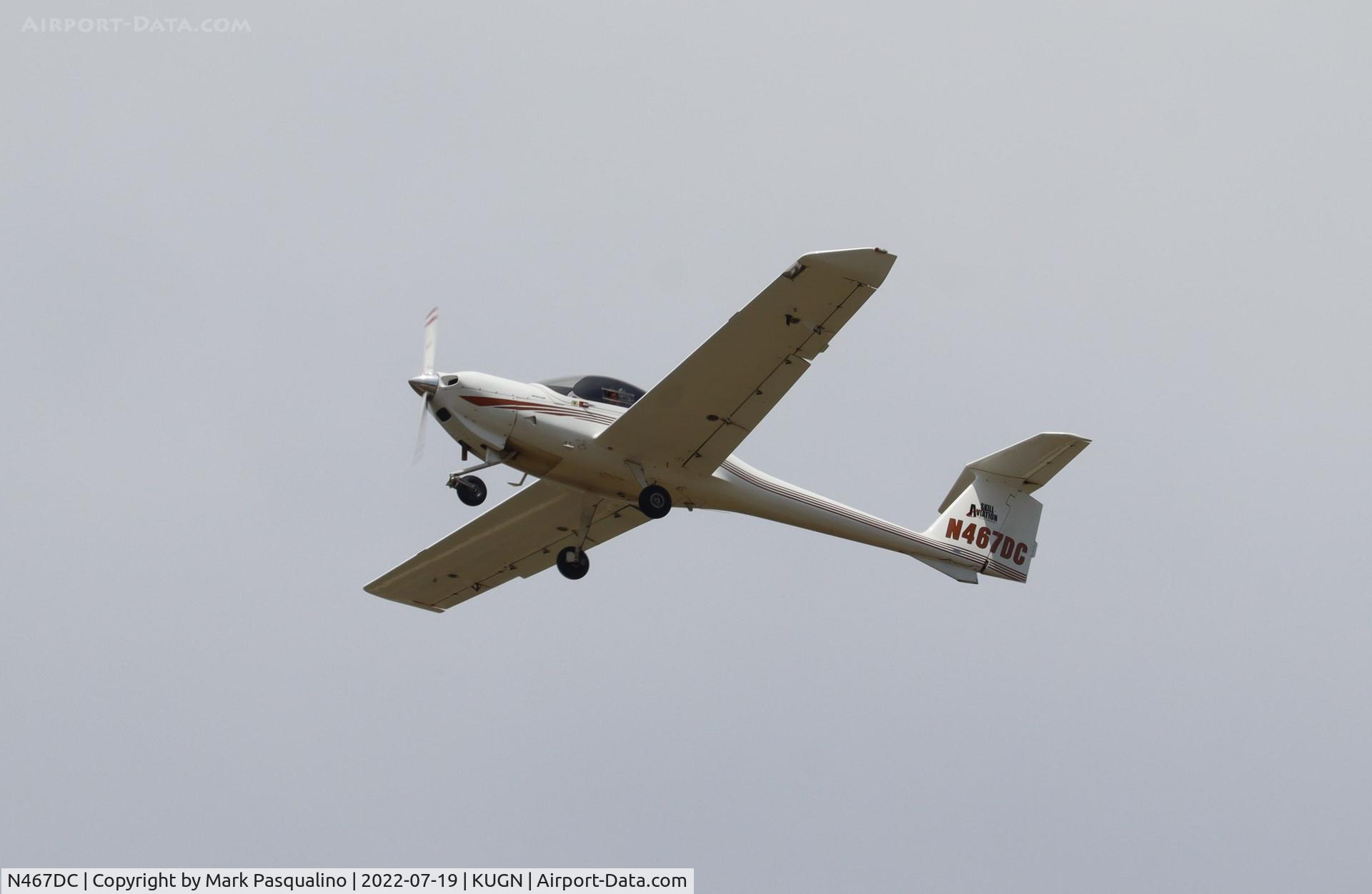 N467DC, Diamond DA-20C-1 Eclipse C/N C0367, Diamond DA-20C-1