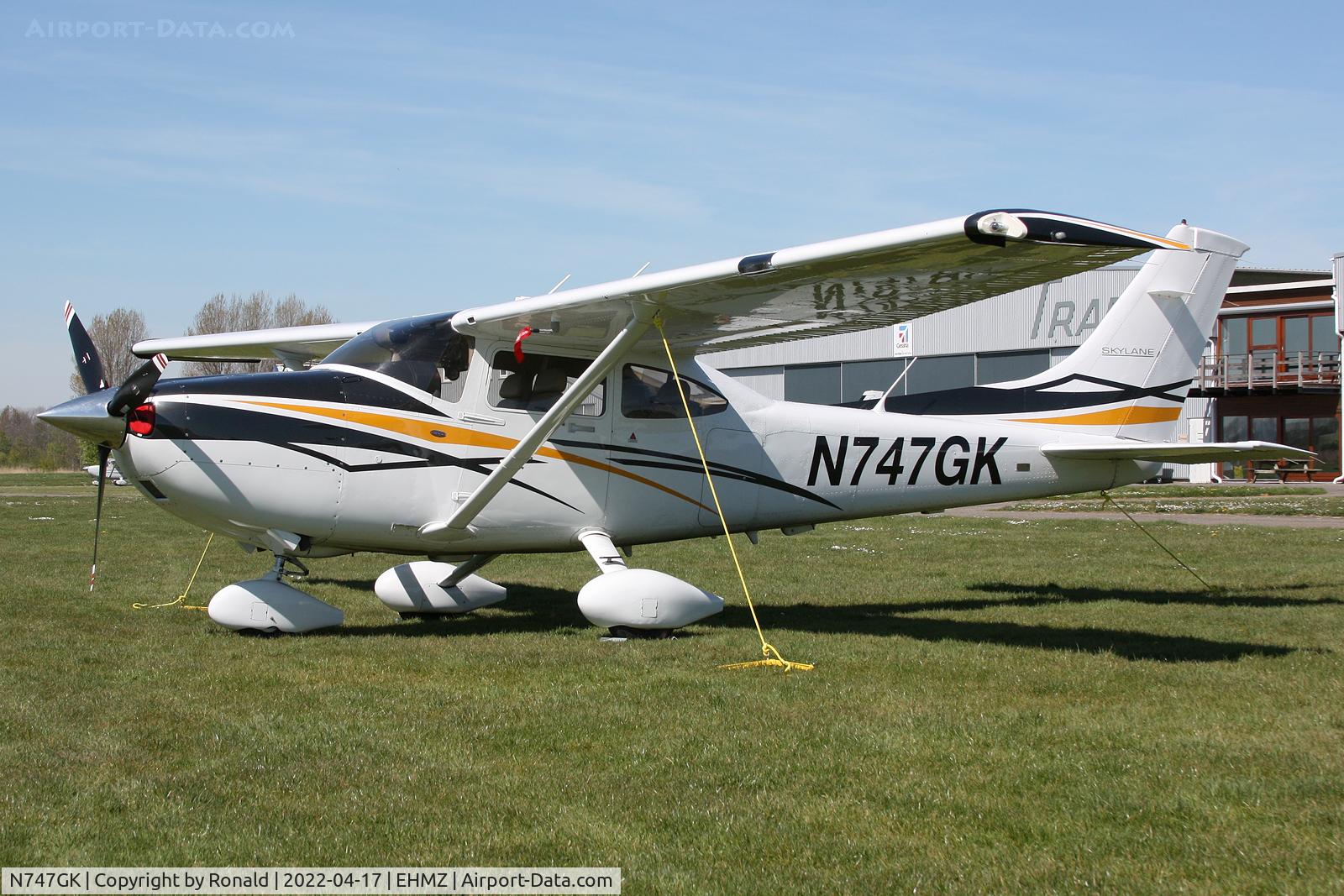 N747GK, 2007 Cessna 182T Skylane C/N 18282029, at ehmz