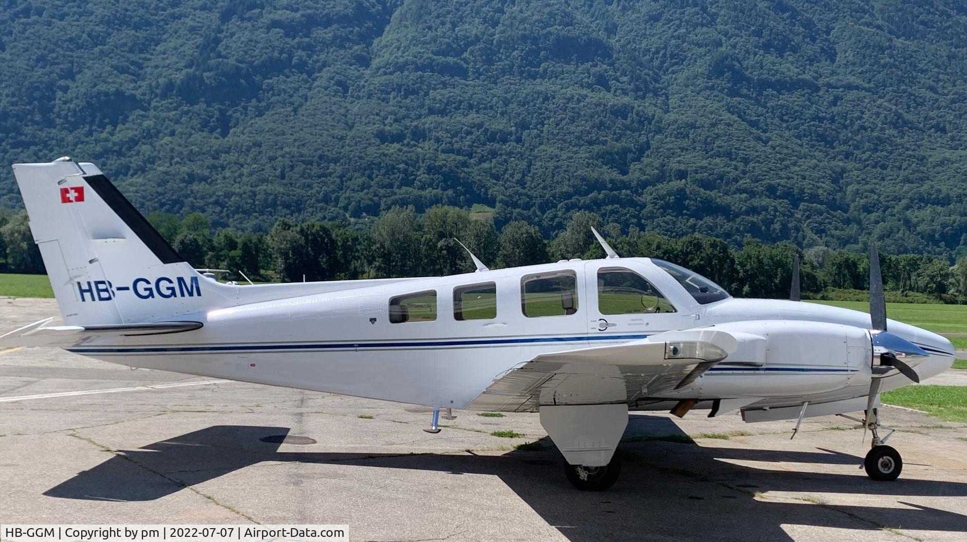 HB-GGM, 1977 Beech 58P Baron Baron C/N TJ-103, HB-GGM