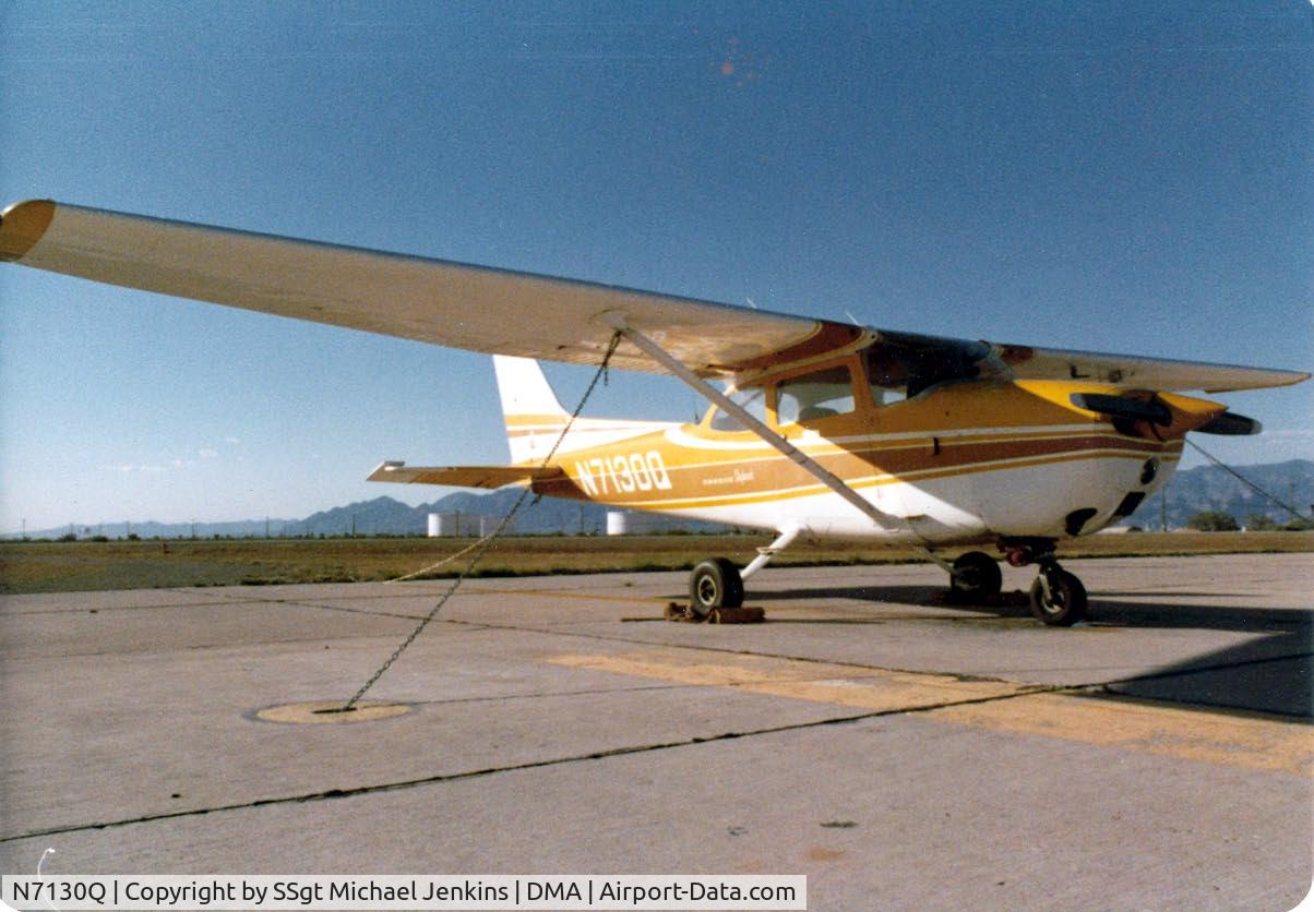 N7130Q, 1972 Cessna 172L Skyhawk C/N 17260430, Davis Monthan-Tucson Air Force Base Aero Club