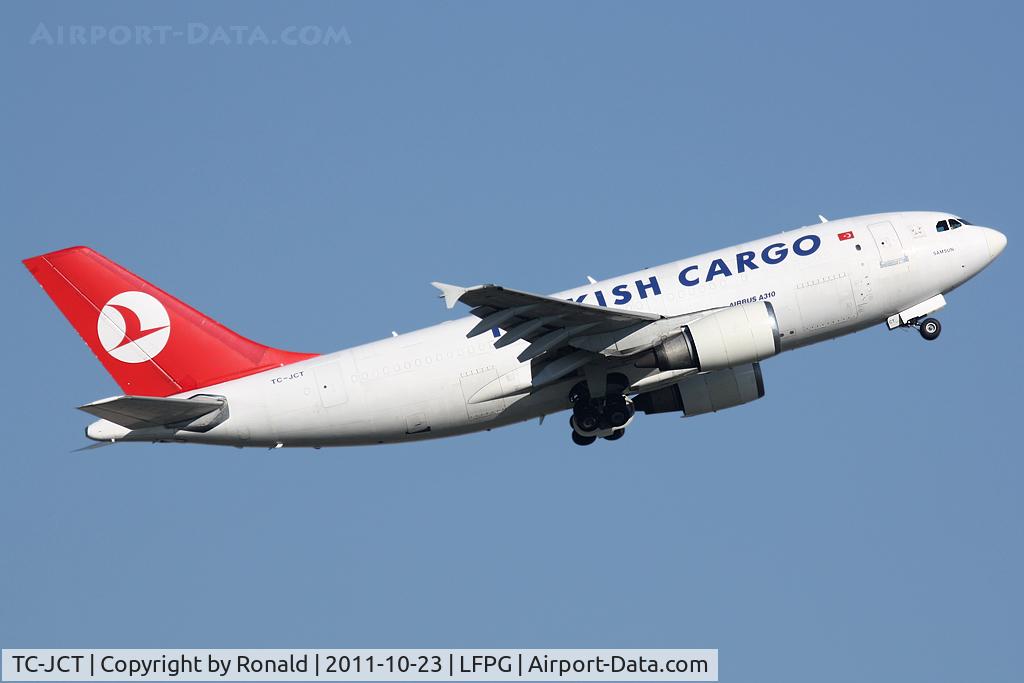 TC-JCT, 1989 Airbus A310-304 C/N 502, at cdg