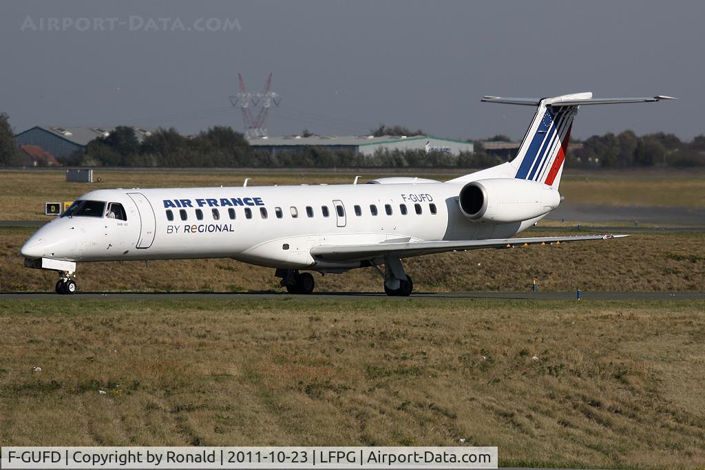 F-GUFD, 1999 Embraer ERJ-145LR (EMB-145LR) C/N 145197, at cdg