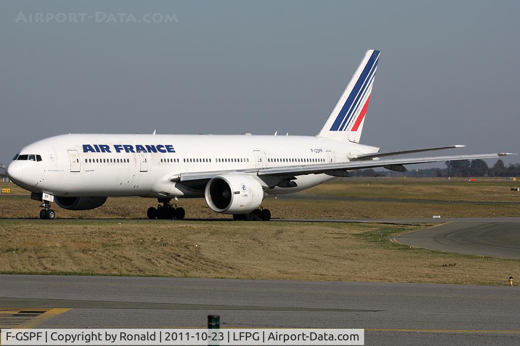 F-GSPF, 1999 Boeing 777-228/ER C/N 29007, at cdg