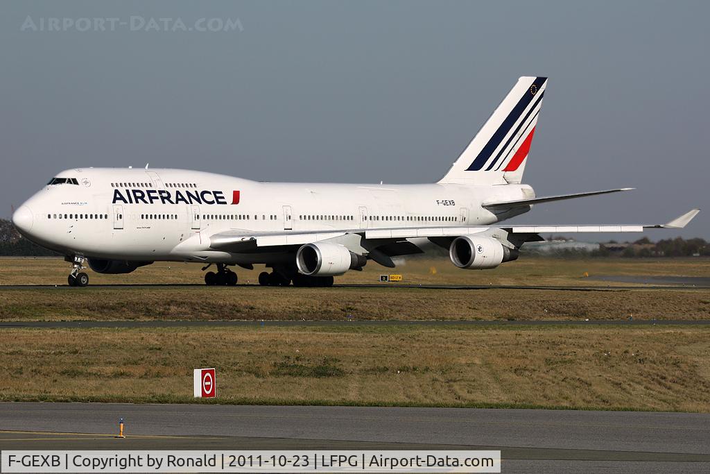 F-GEXB, 1991 Boeing 747-4B3M C/N 24155, at cdg