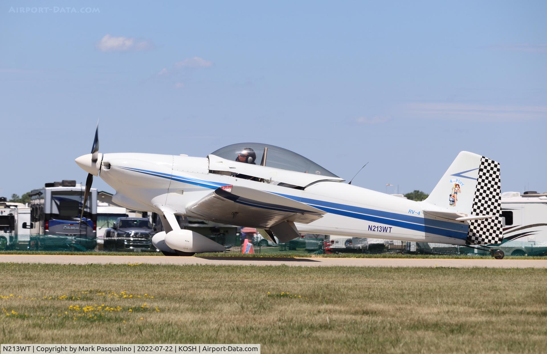 N213WT, 1993 Vans RV-4 C/N 1359, Vans RV-4